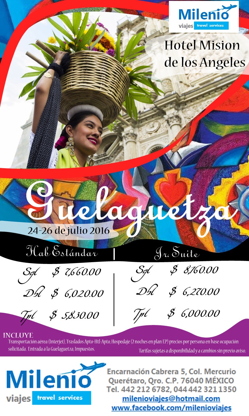 GUELAGUETZA - HOTELES MISION