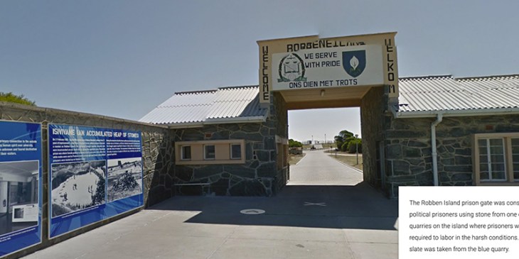 robben island prison, sudáfrica